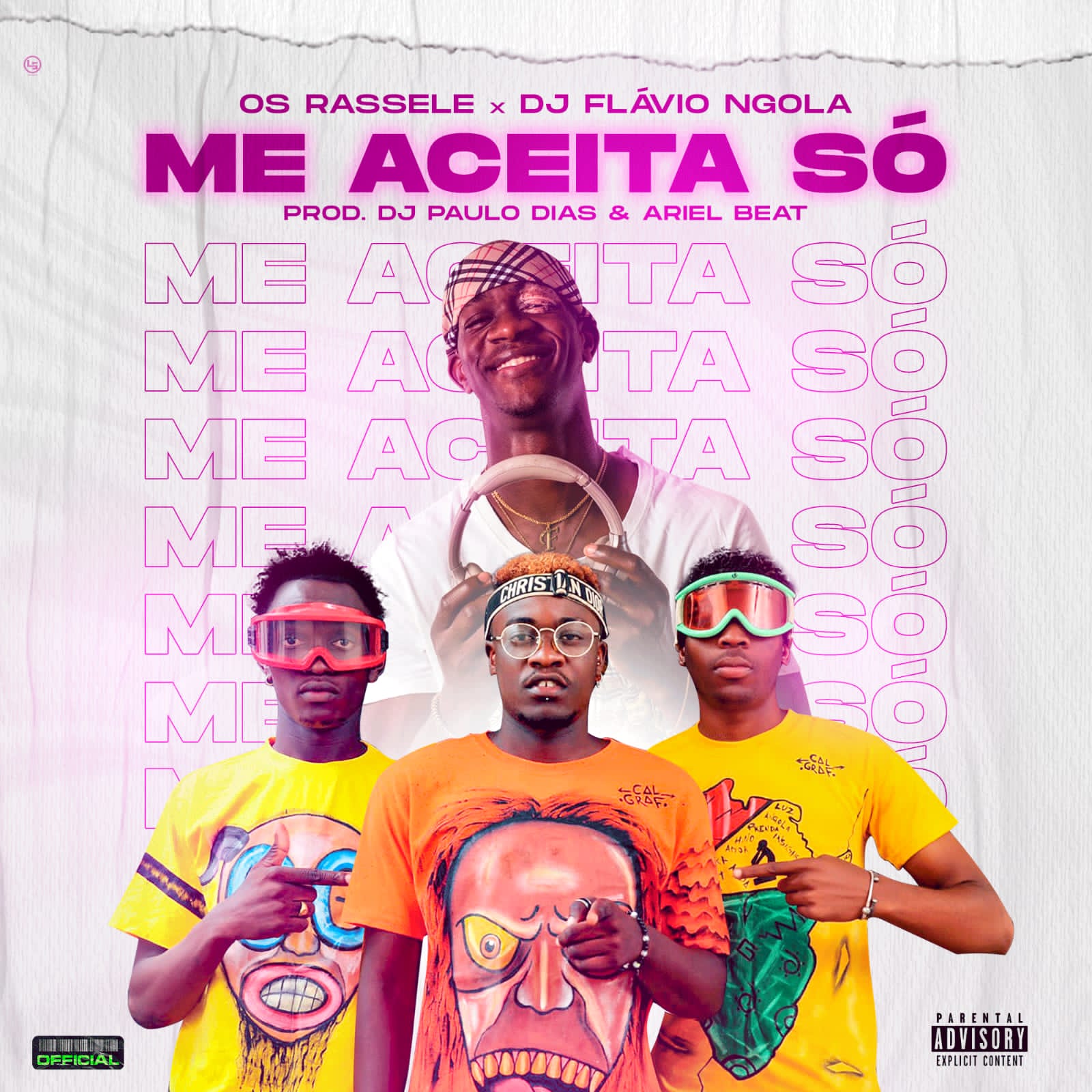 Os Rassele Feat. DJ Flávio Ngola - Me Aceita Só (Afro House) 2022