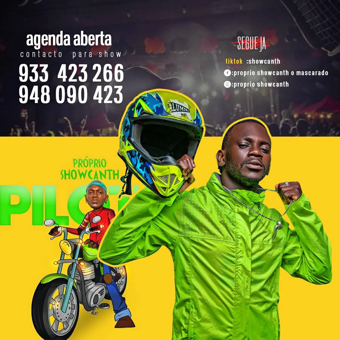 Próprio Showcanth - Motoqueiro não é piloto